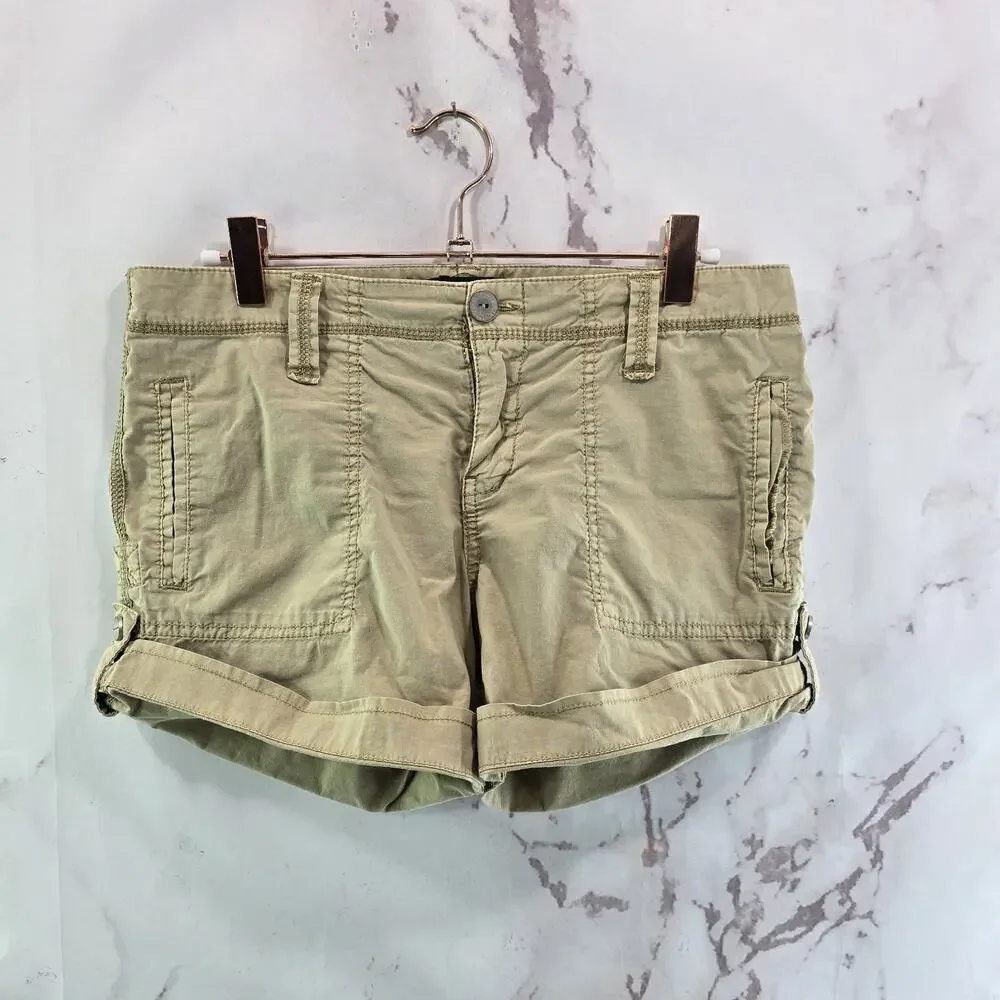 Saturday Sunday Shorts Womens 25 Low Rise Utility Safari Cuffed Convertible